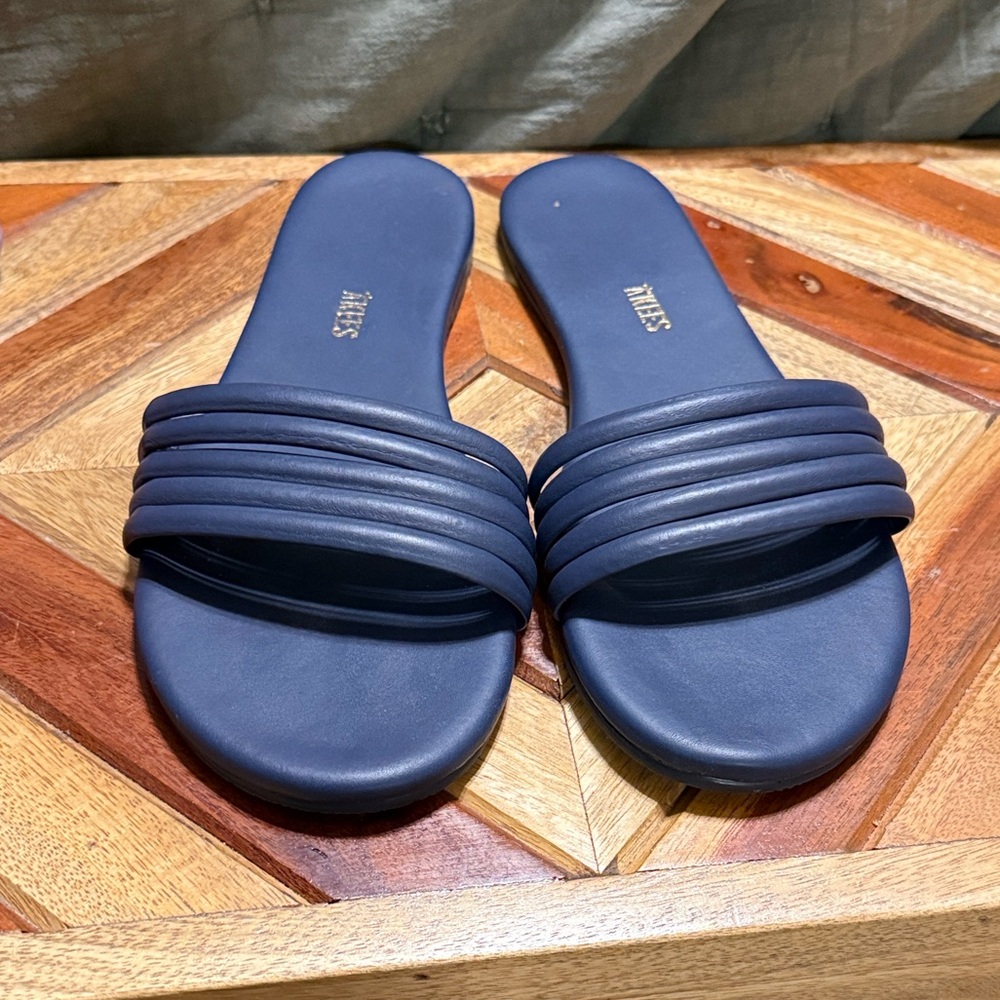 TKEES Blue Sandals